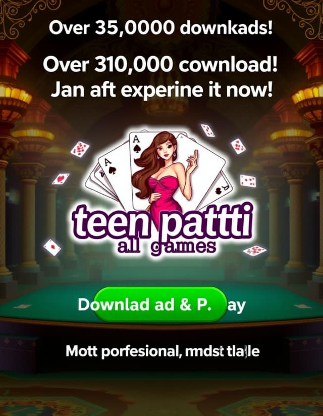 Teen Patti All Games Banner